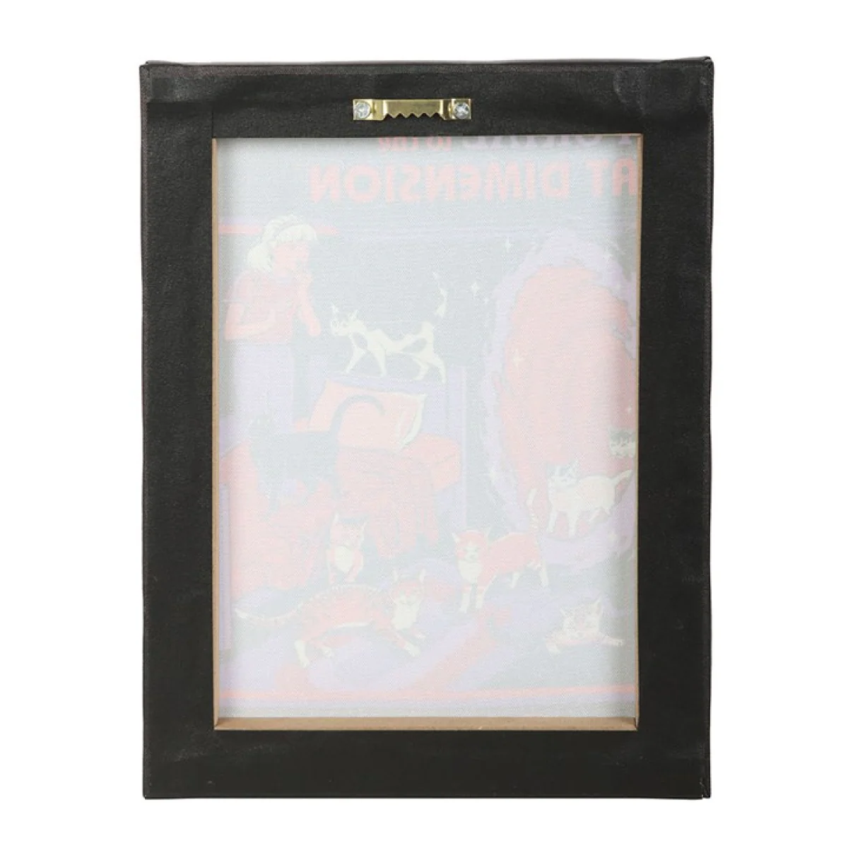 The Cat Dimension Canvas Plaque by Steven Rhodes - Image 4