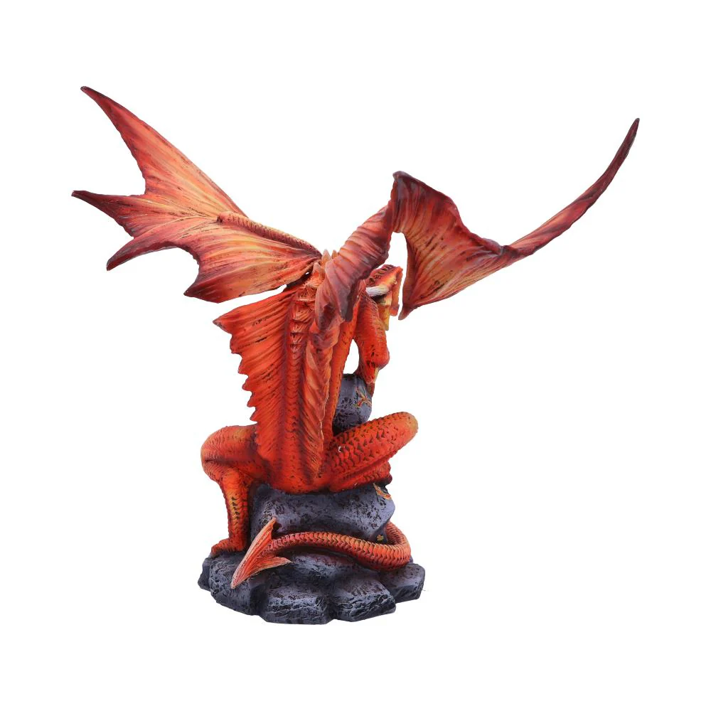 Adult Fire Dragon Figurine - Image 3