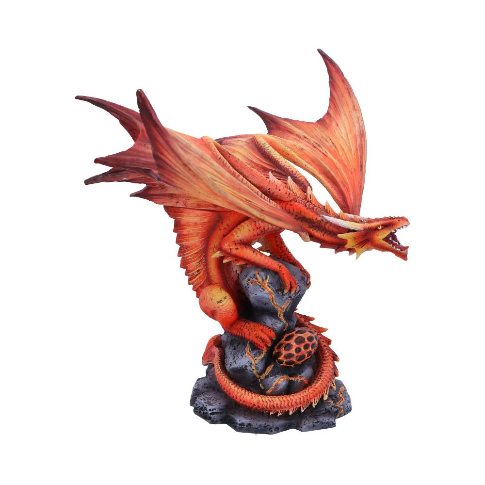 Adult Fire Dragon Figurine - Image 4