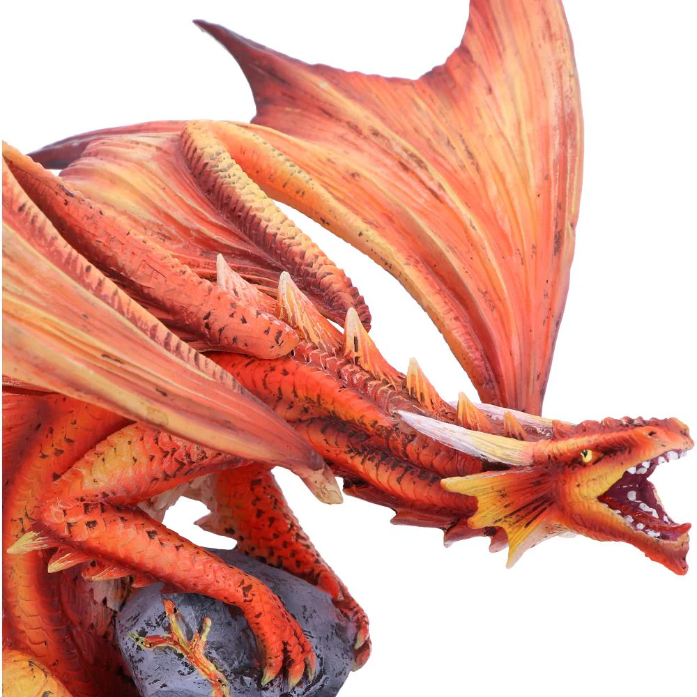 Adult Fire Dragon Figurine - Image 5