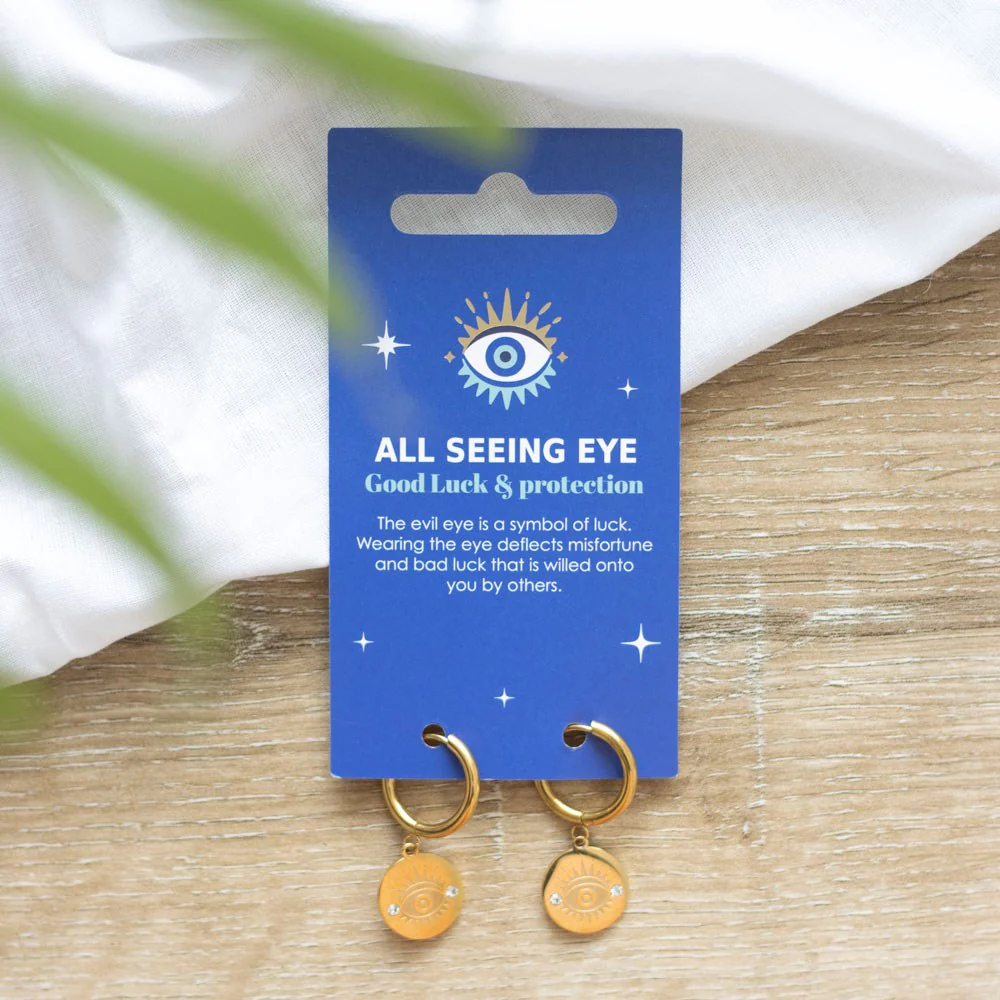All Seeing Eye Earrings - Image 4