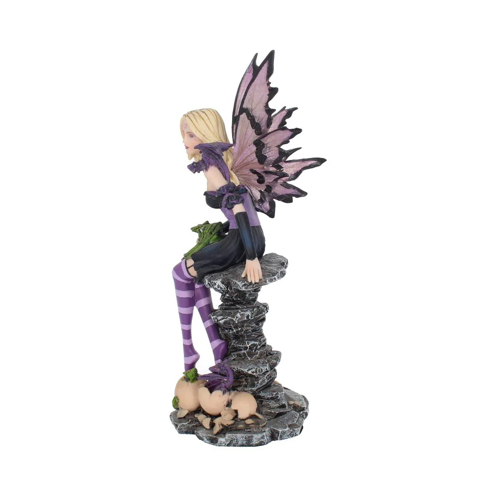 Amethyst and Hatchlings Fairy Figurine - Image 4