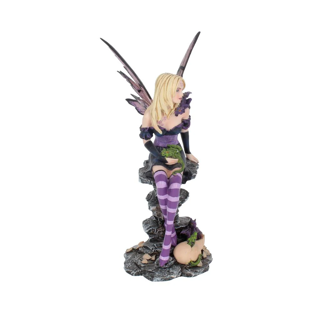 Amethyst and Hatchlings Fairy Figurine - Image 8