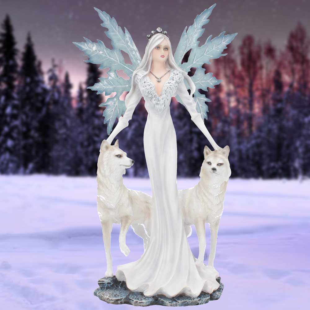 Aura Fairy & Wolves Figurine - Small - Image 7