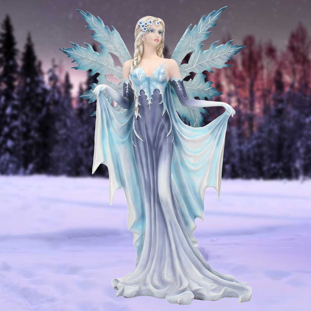 Aurora Winter Fairy Figurine - Image 7