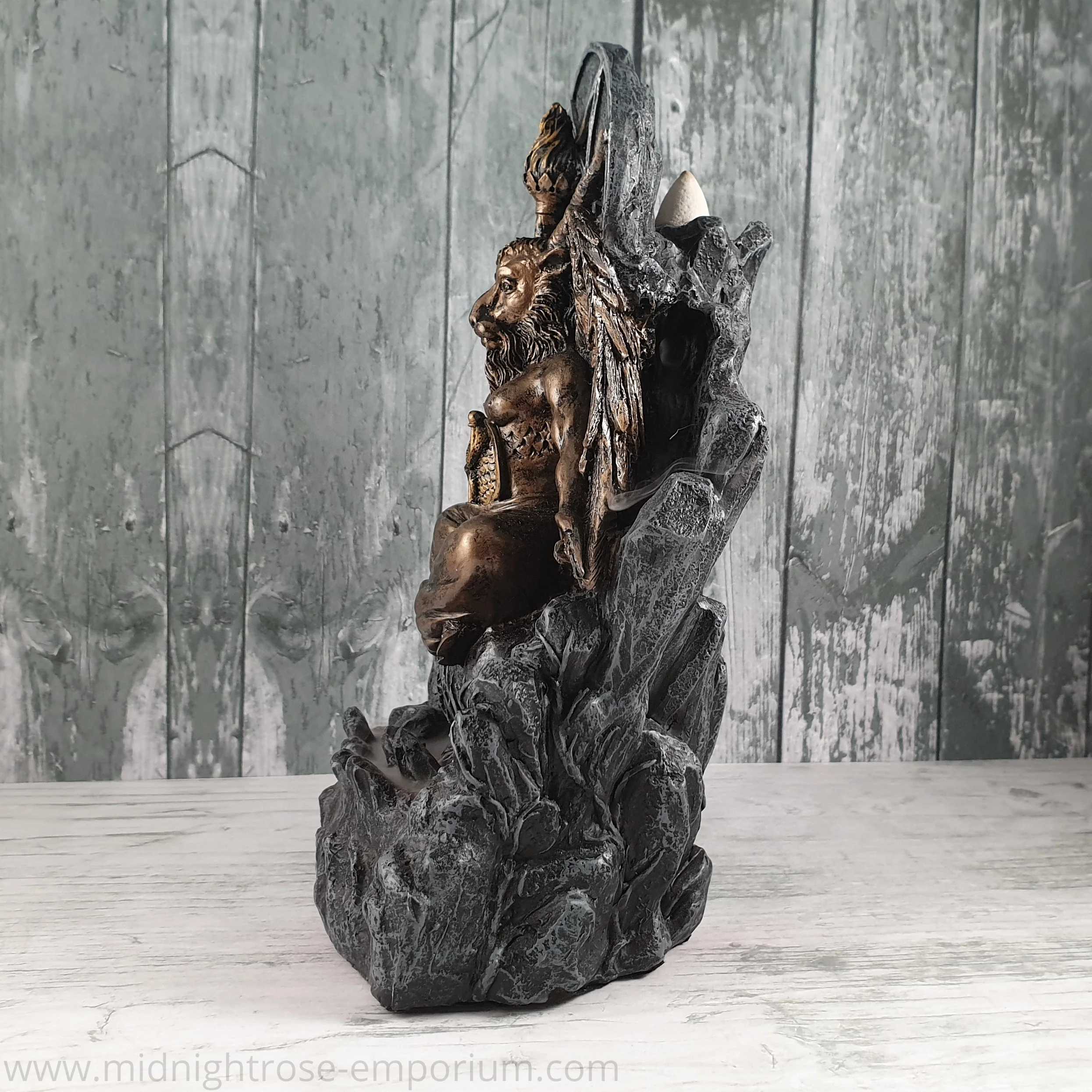 Baphomet Backflow Incense Burner - Image 3