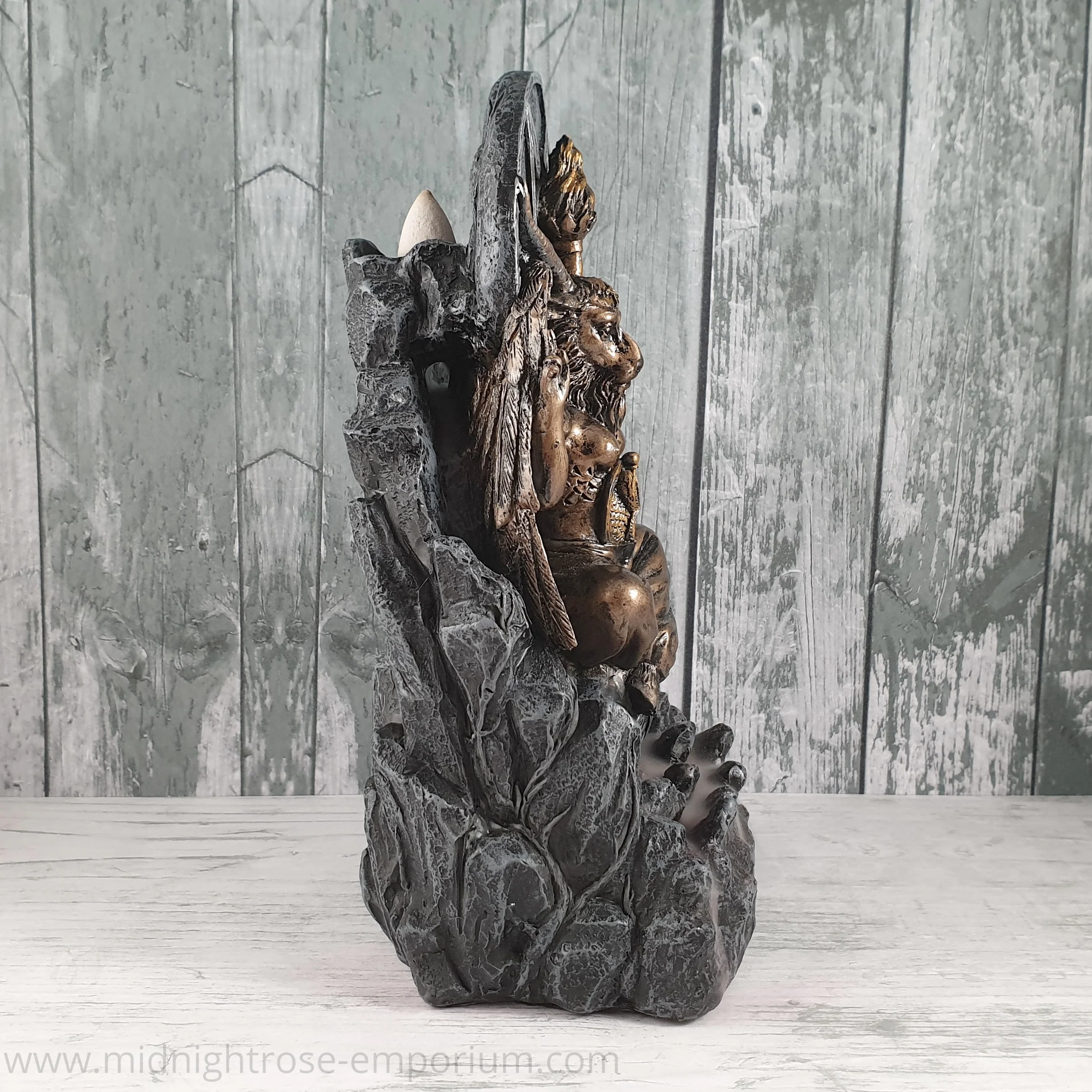 Baphomet Backflow Incense Burner - Image 5