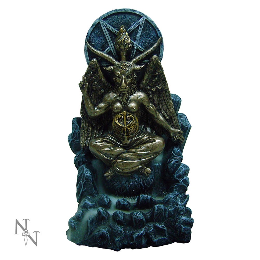 Baphomet Backflow Incense Burner - Image 6