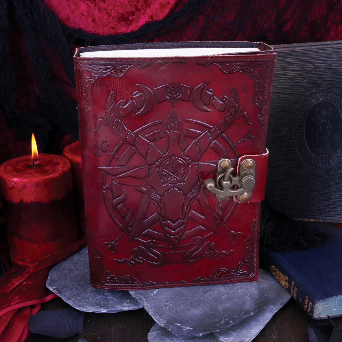 Baphomet Leather Journal - Image 6