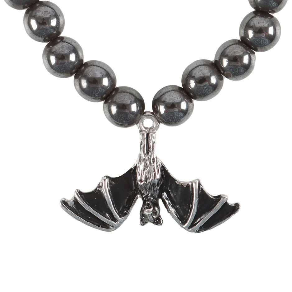 Bat Hematite Charm Bracelet - Image 3