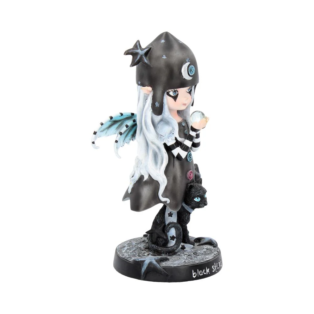 Black Stars Fairy Figurine - Image 7