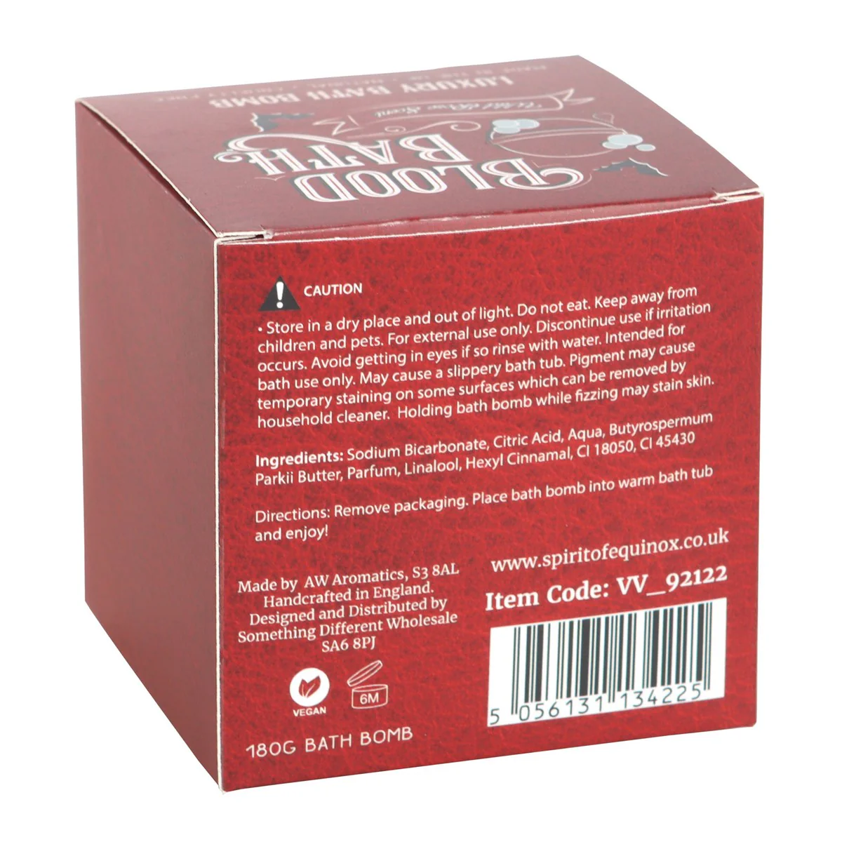 Blood Bath Wild Rose Bath Bomb - Image 4