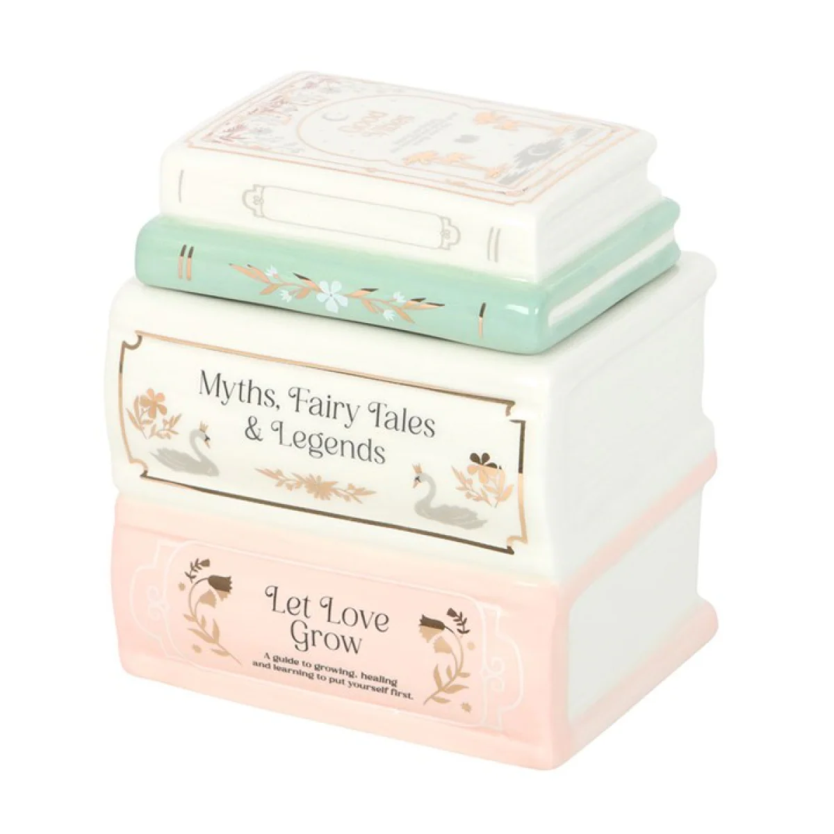 Book Stack Oil Burner and Wax Warmer - Image 3