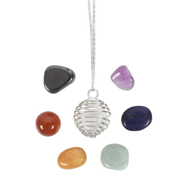 Chakra Gemstone Crystal Necklace Kit - Image 4