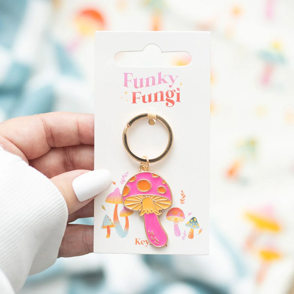 Funky Fungi Mushroom Keyring - Image 5