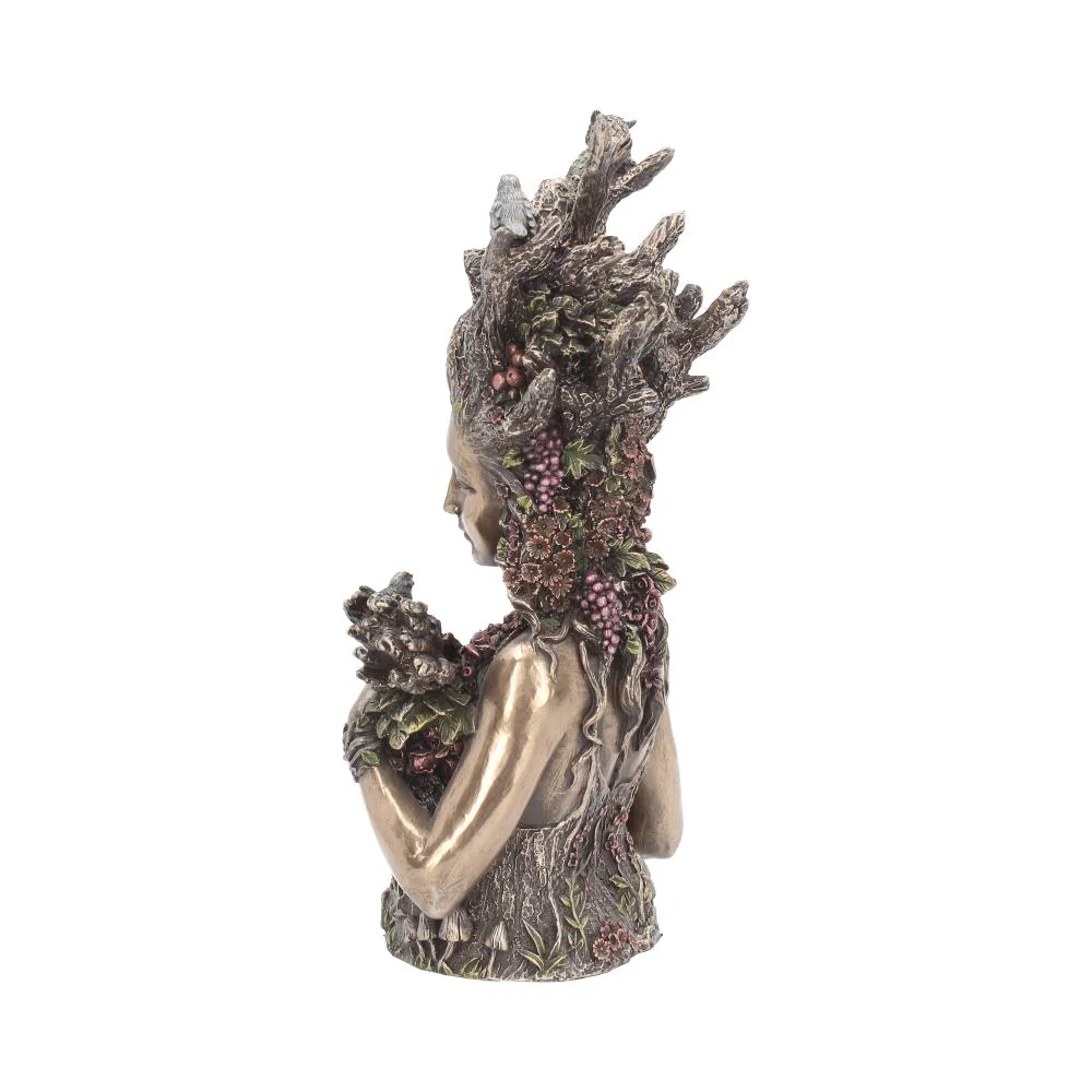 Gaia Bronze Bust - Image 3