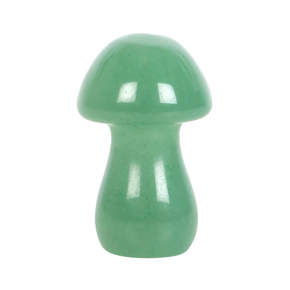Green Aventurine Crystal Mushroom - Image 4