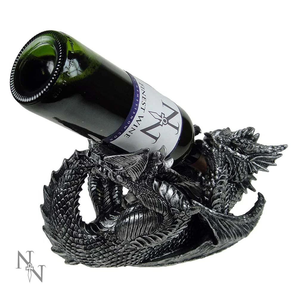Guzzlers Silver Dragon Bottle Holder - Image 3