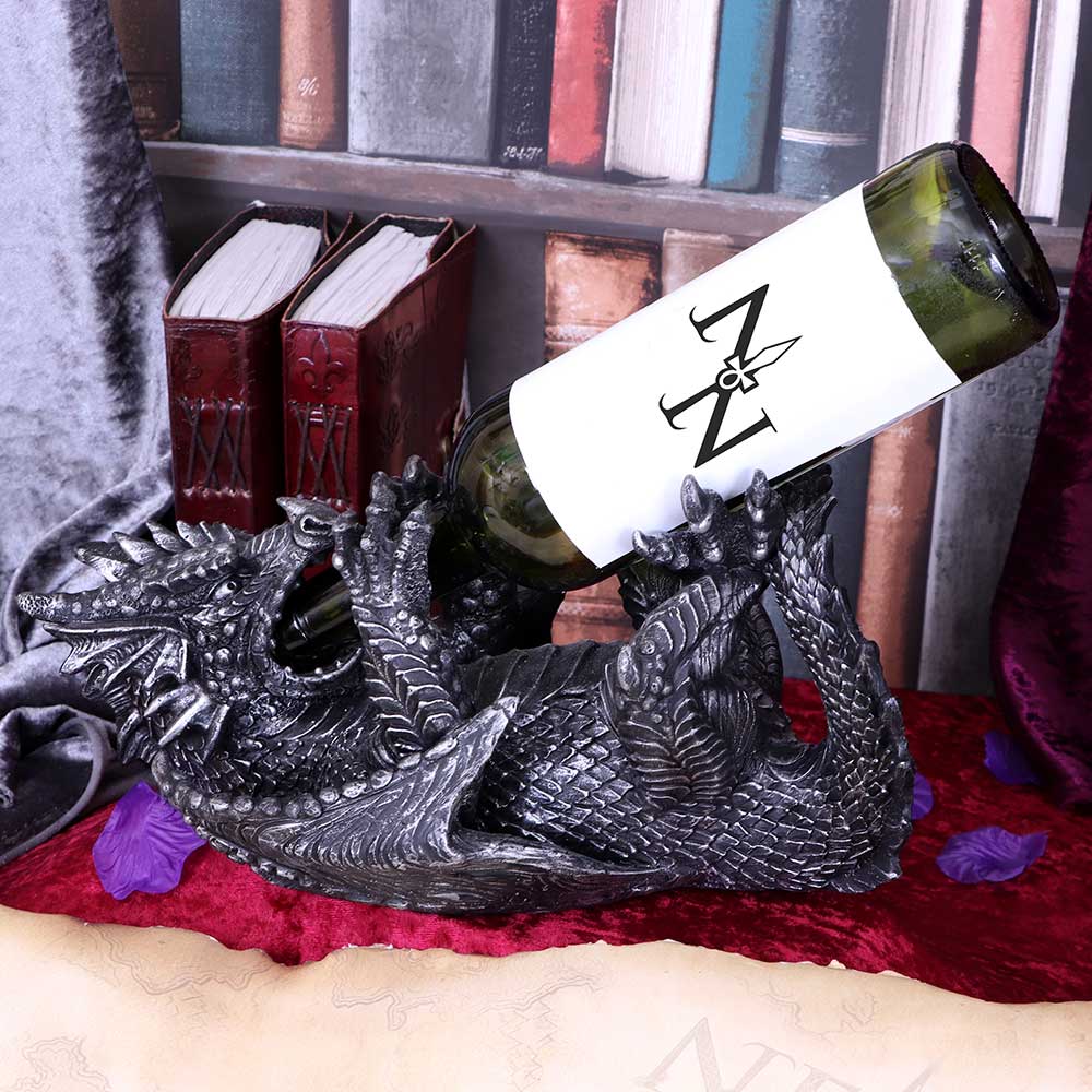 Guzzlers Silver Dragon Bottle Holder - Image 4