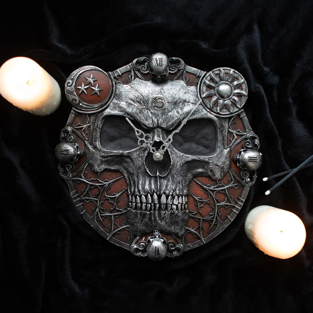 Hands of Death Resin Wall Clock - Image 4