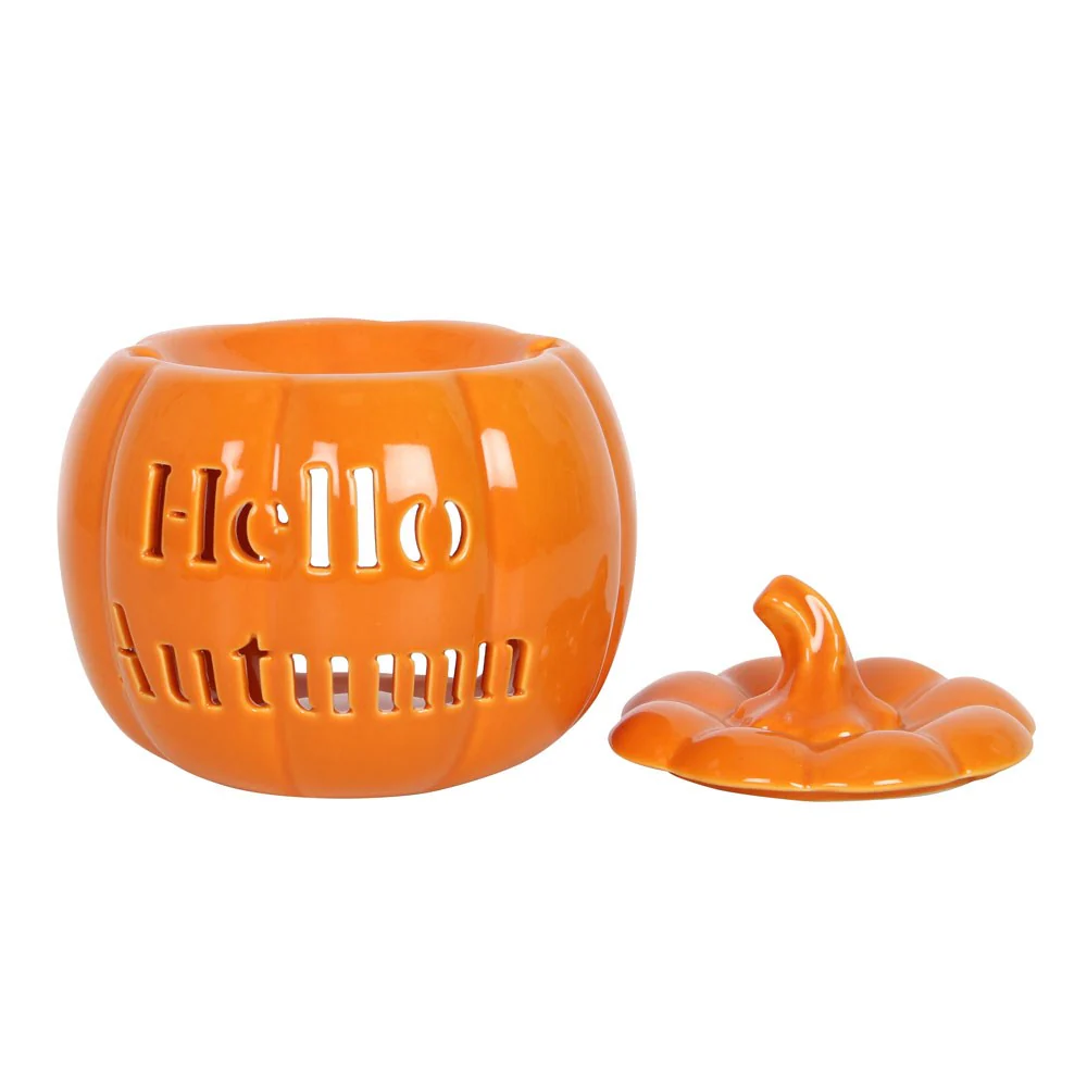 Hello Autumn Pumpkin Oil Burner - Image 3