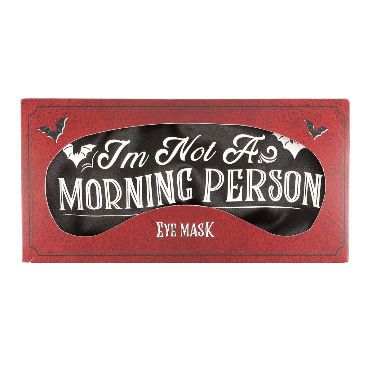 I'm Not a Morning Person Satin Sleep Mask - Image 4