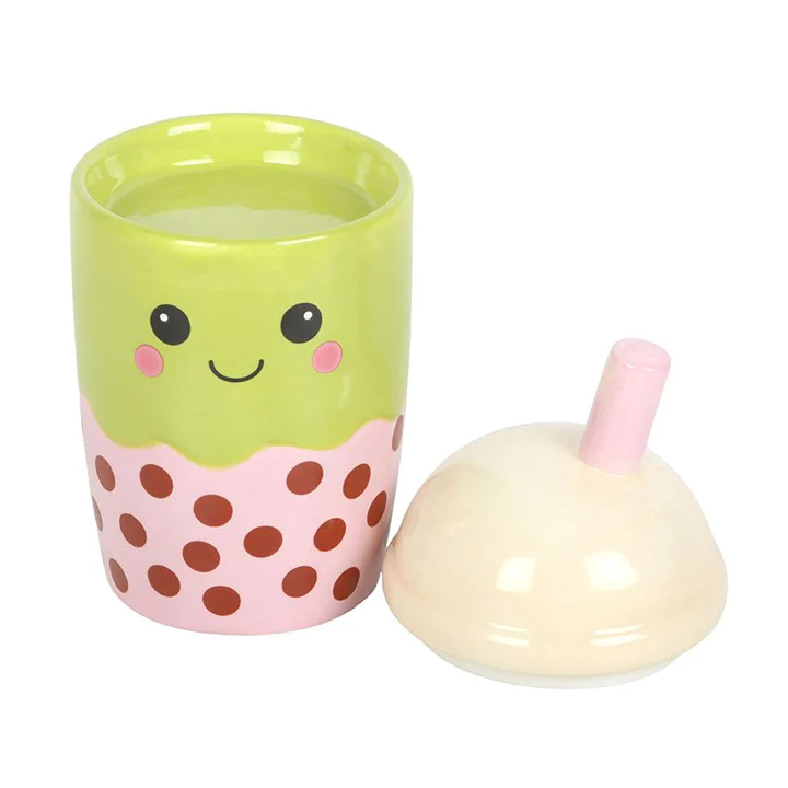 Kawaii Bubble Tea Oil Burner and Wax Warmer - Image 4