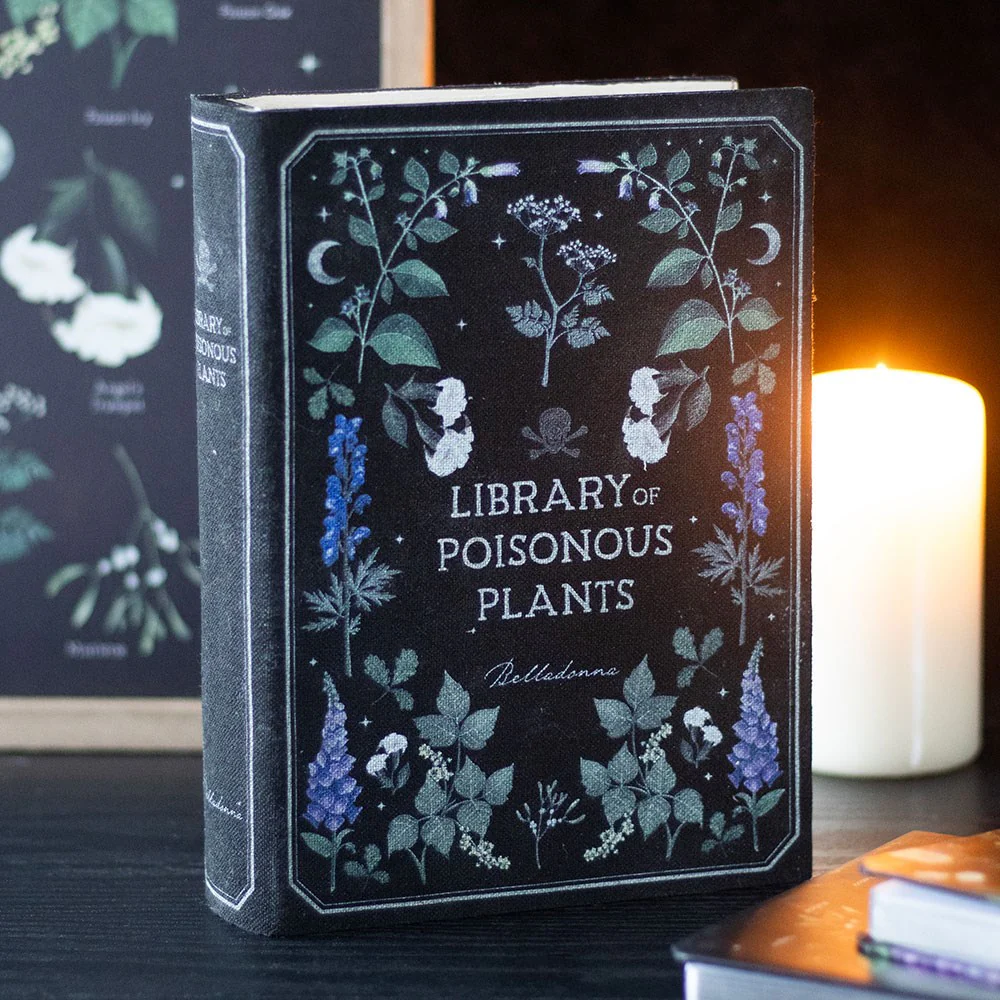 Library of Poisonous Plants Book Shaped Storage Box - Image 4