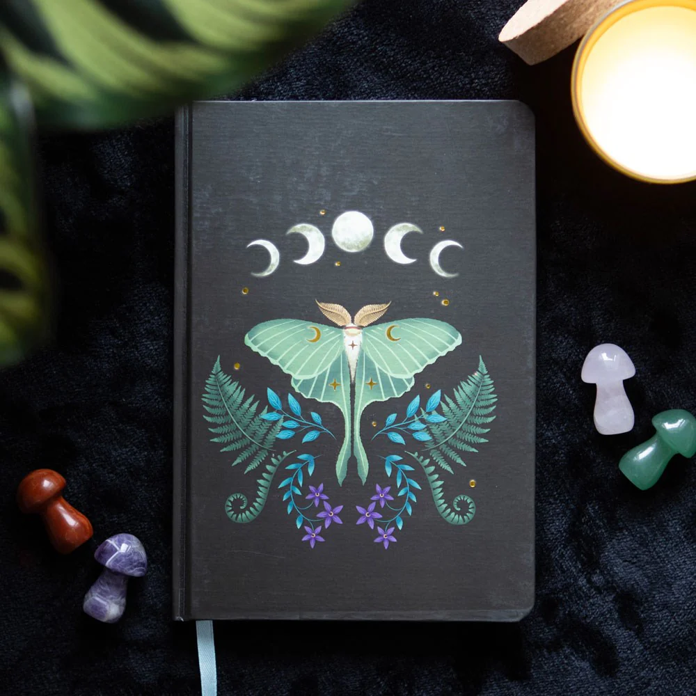 Luna Moth A5 Notebook - Image 4