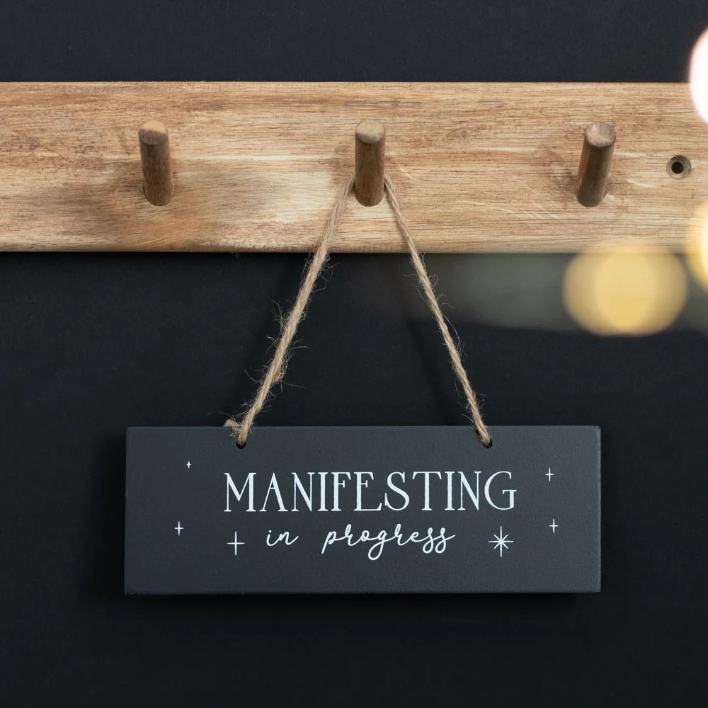 Manifesting In Progress - Hanging Sign - Image 3