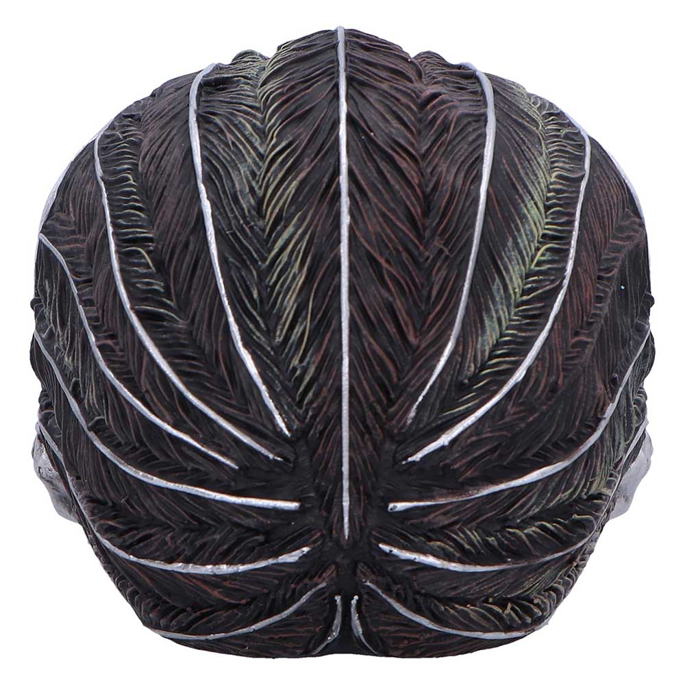 Quoth The Raven Skull Ornament - Image 4