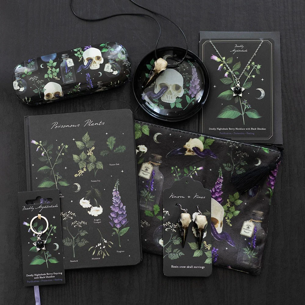 Venom & Vines Skull Trinket Dish - Image 3