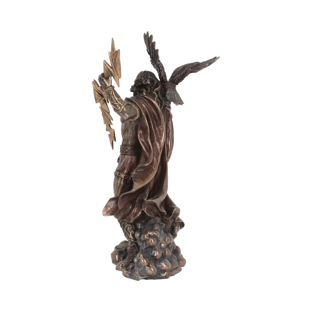 Zeus Bronze Figurine - Image 3